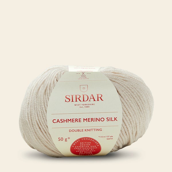 Sirdar Kaschmir Merino Seide DK 408 Perlmutt