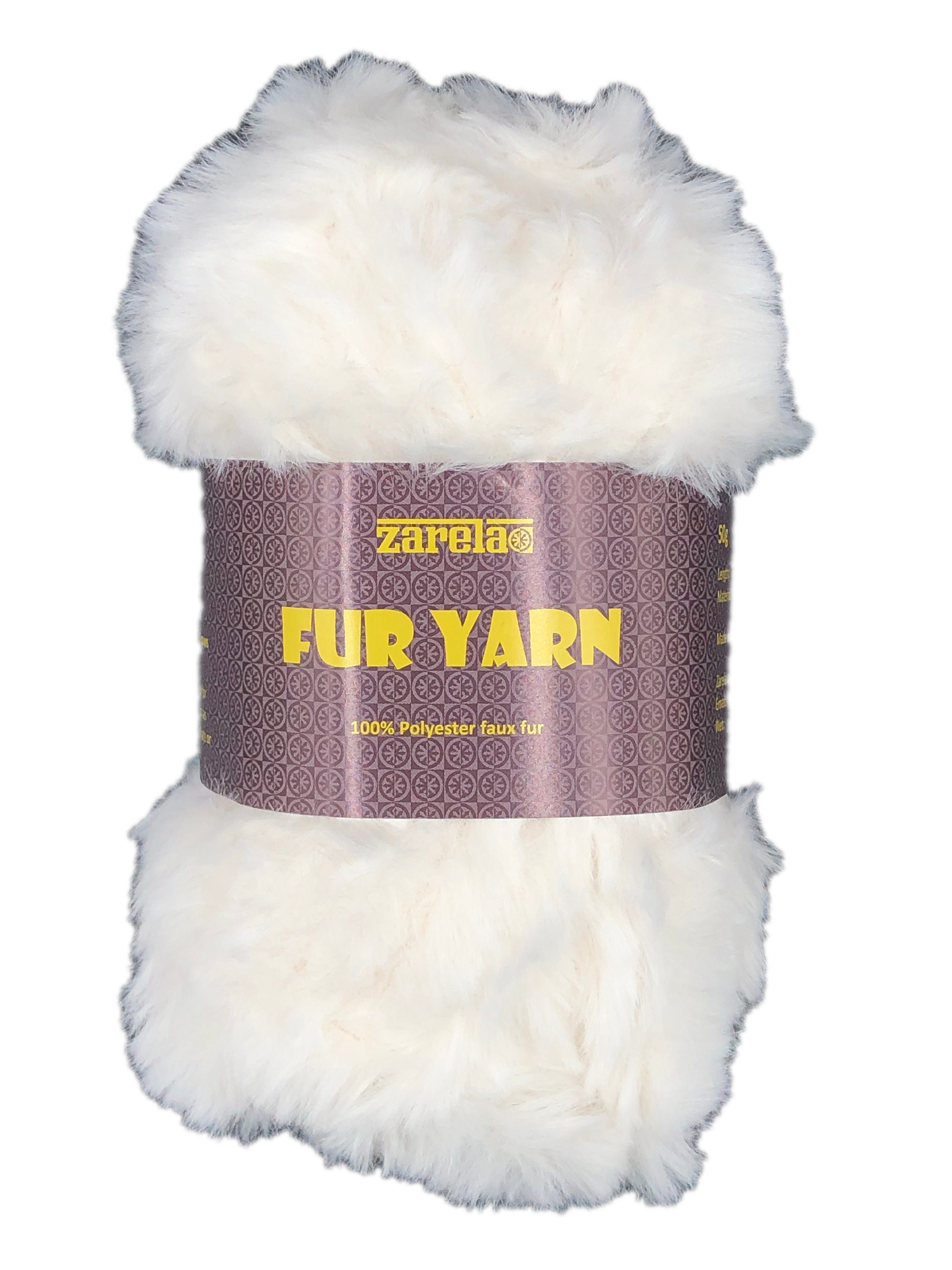 Zarela Faux Fur Yarn 50g 100