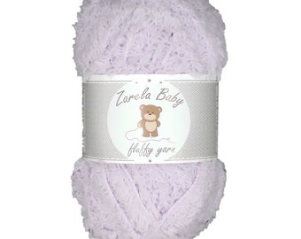 Zarela Baby Fluffy yarn wool 25g 07 Lilac