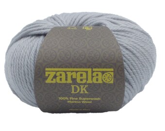 Zarela DK 100% Fine Superwash Merino Wool 12082 Warm Grey