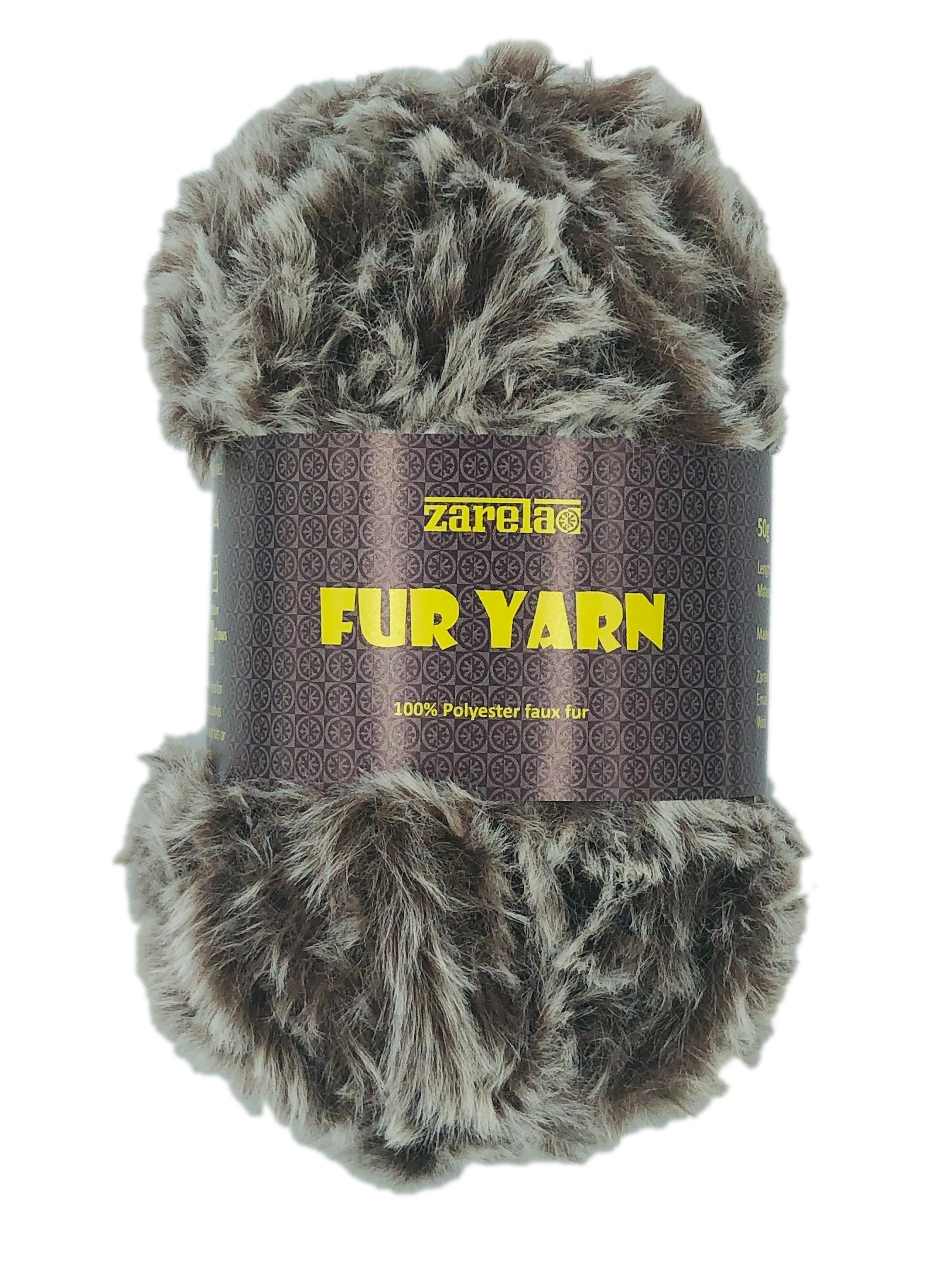 Fake Fur Yarn -  Canada
