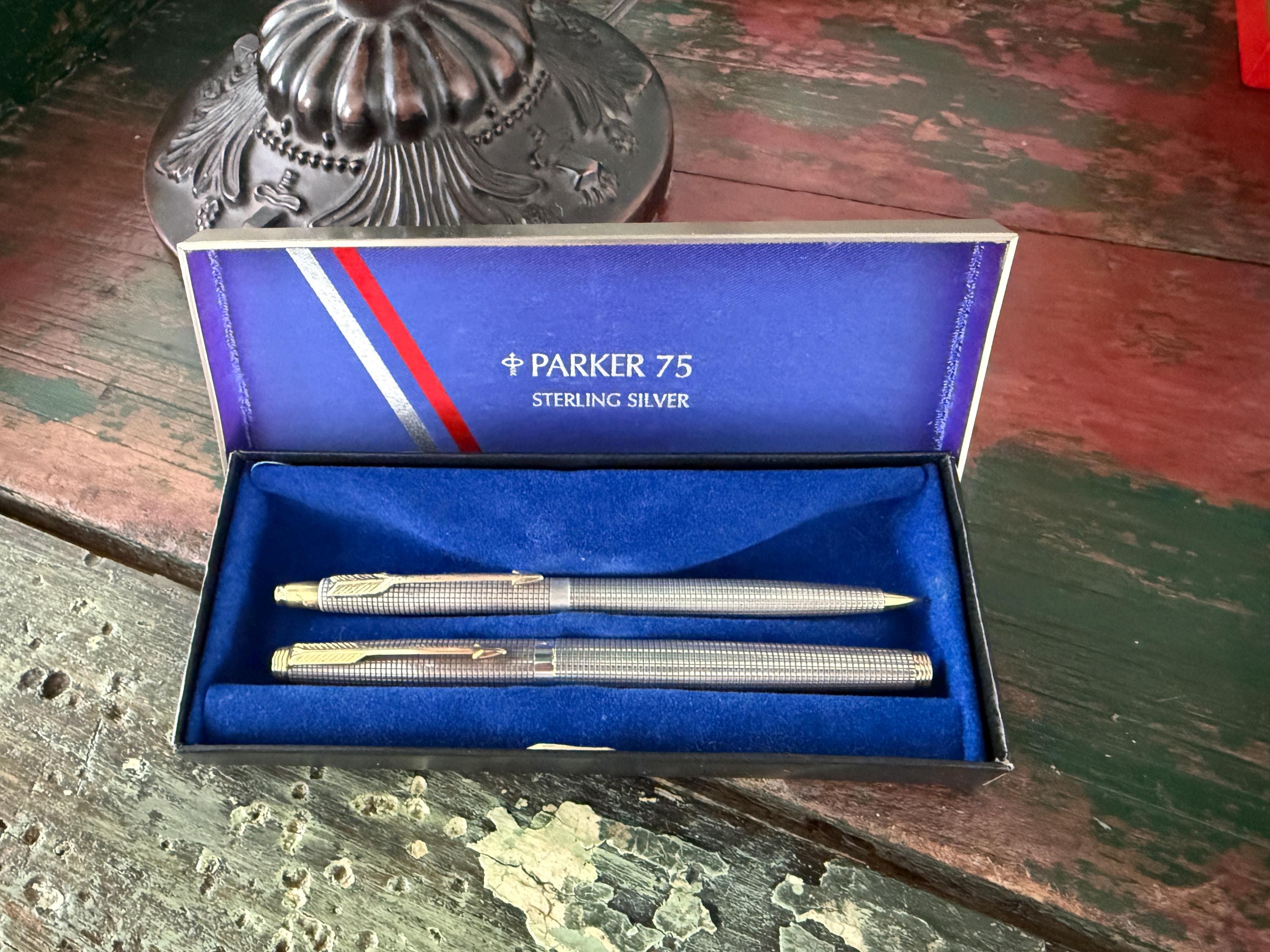 Parker 75 Sterling Silver Pen - Etsy