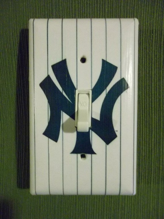 Made to Order New York Yankees Decorative Decoupage Light Switch Covers