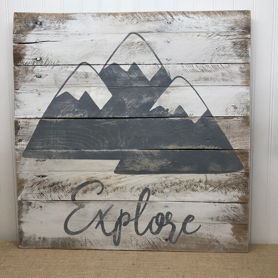 Explore Baby Nursery Sign Rustic Pallet Wall Art Nursery Etsy