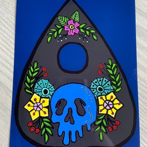 Impresión de Skull Planchette