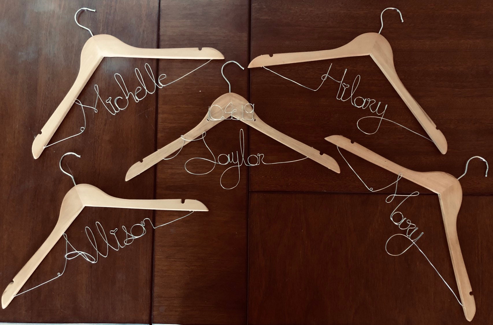 Wire or Vinyl Hangers Etsy