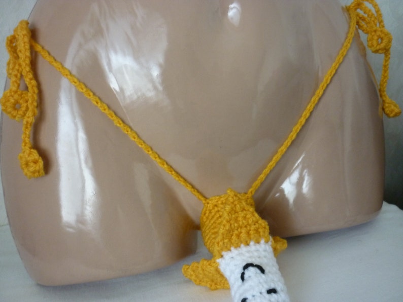 Crochet Banana Sexy Men's Thong Sexy Thong Men thongs Etsy
