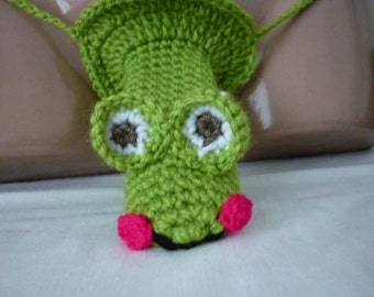 Crochet Frog Thong, Novelty Handmade Men's Underwear