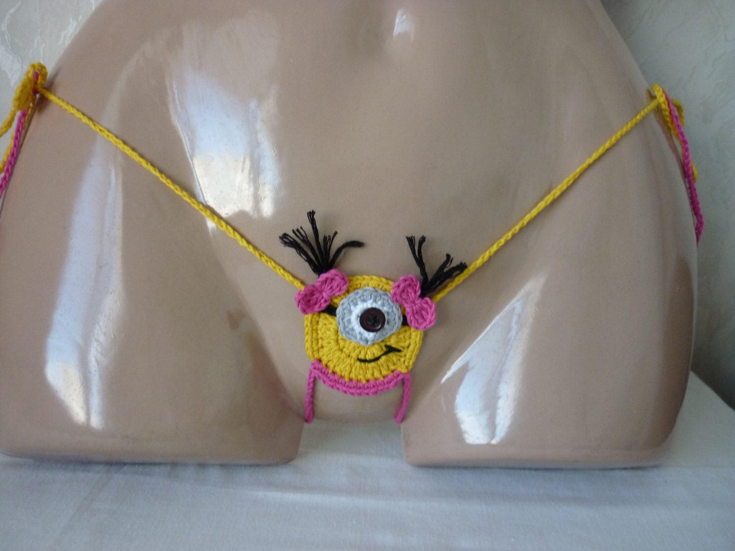 Minion with g string