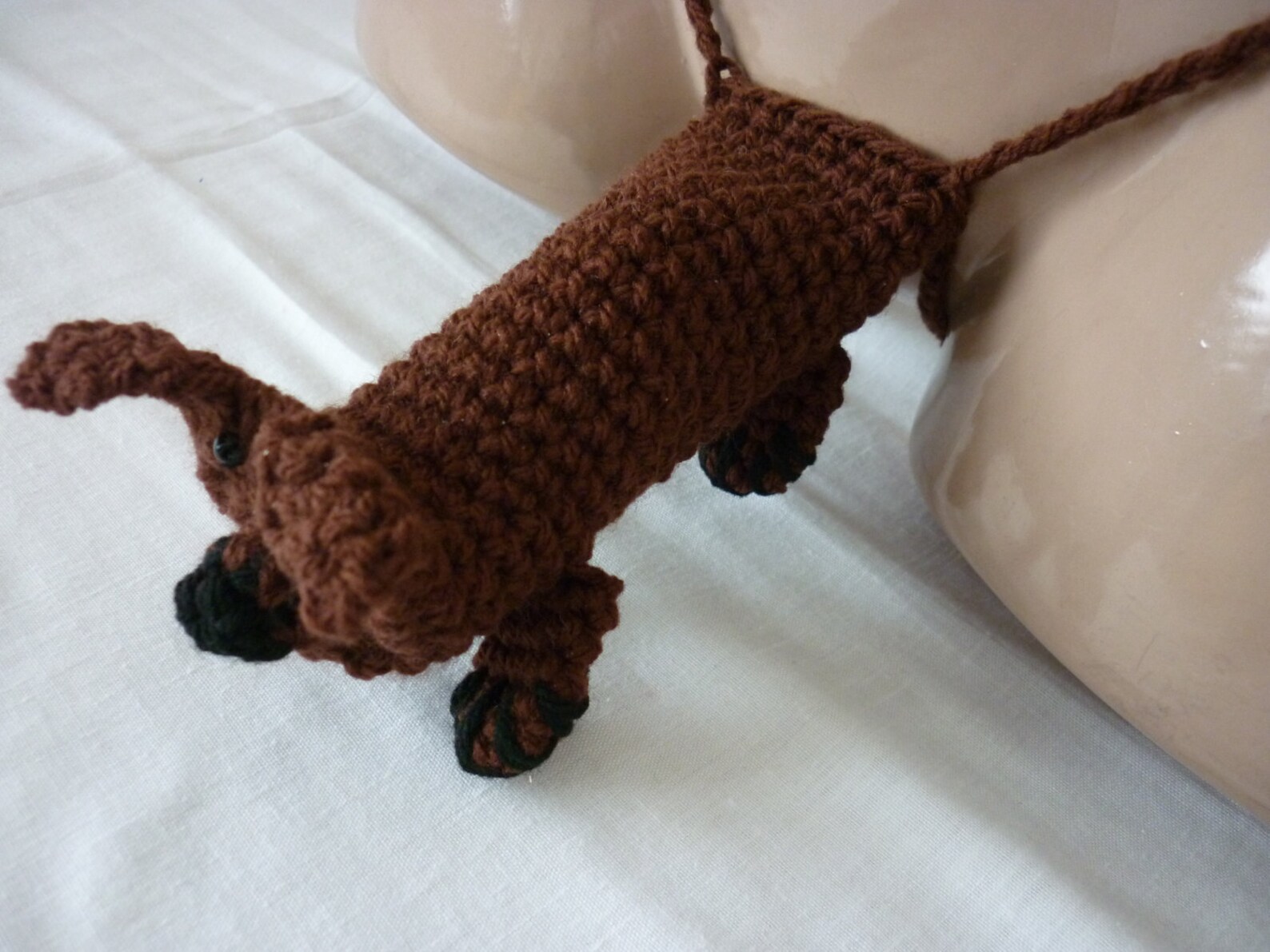 Weiner dog Crochet Sexy Men’s Thong Dog Men thongs string | Etsy