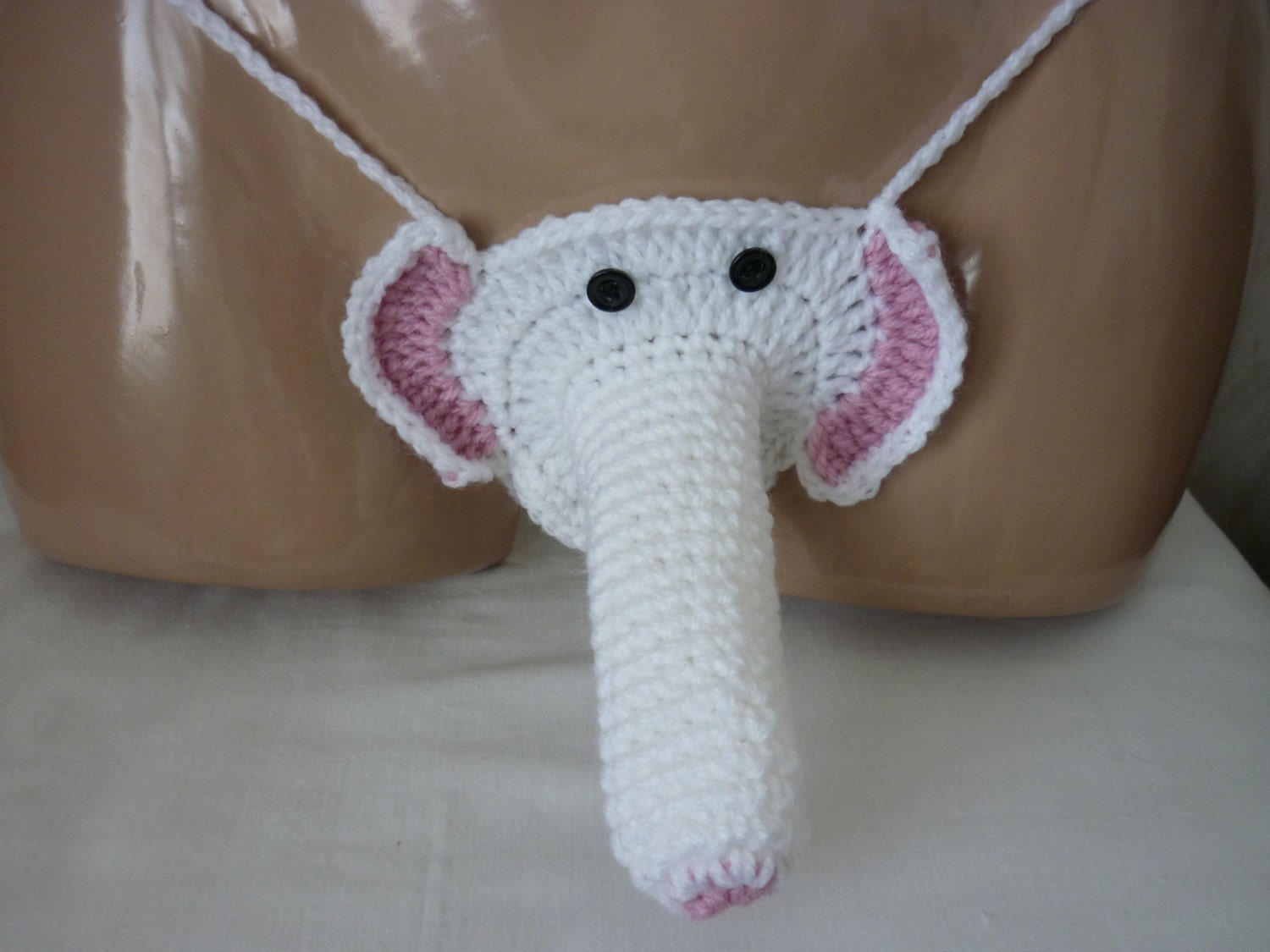 Crochet Elephant Sexy Men's Thong Men thongs string Etsy