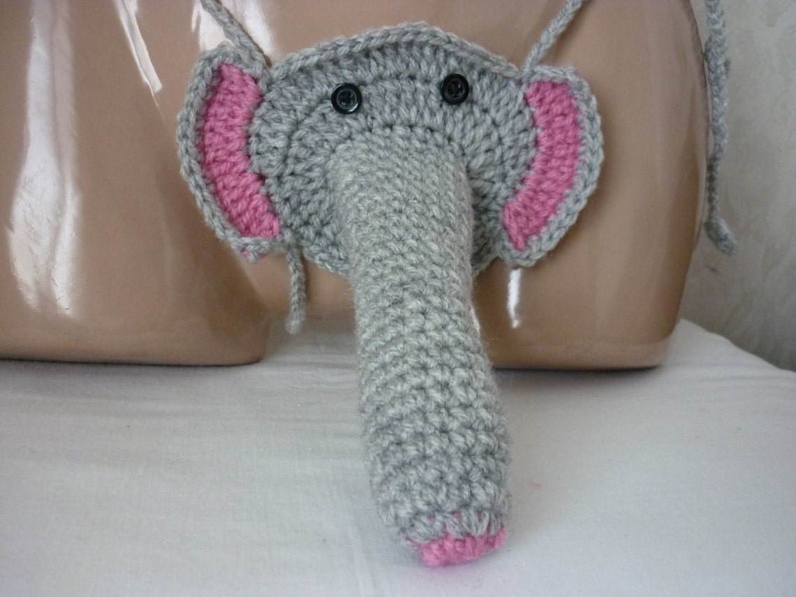 Crochet Elephant Sexy Men's Thong, Men Thongs, String Handmade, Men