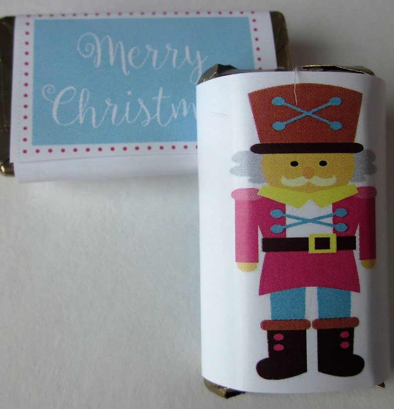 Nutcracker Candy Bar Wrappers for Hershey's Miniature Etsy