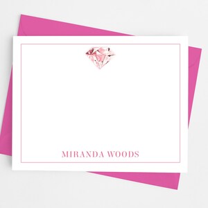 Diamond Note Cards - Etsy