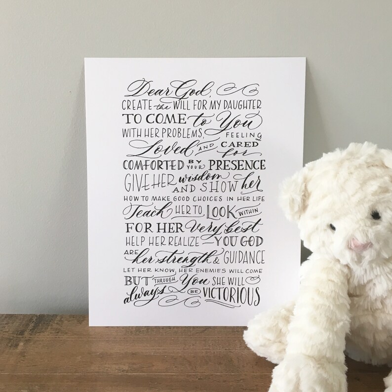 A prayer for my daughter themes image