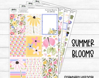 Vertical Weekly Kit, Summer Blooms, V-284