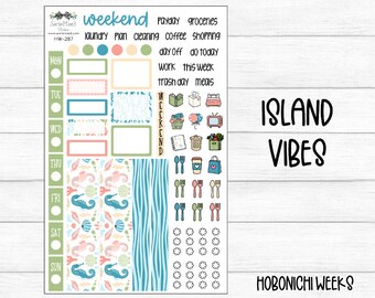 Hobonichi Weeks Kit, Island Vibes, HW-287