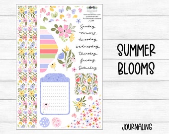 Journaling Kit, Summer Blooms, J-284