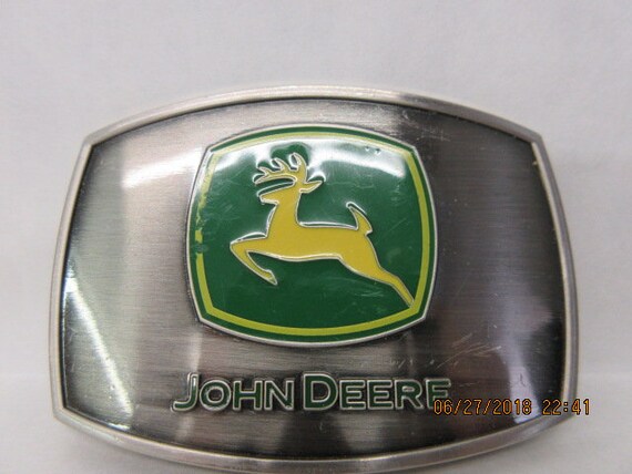 john deere belt buckle
