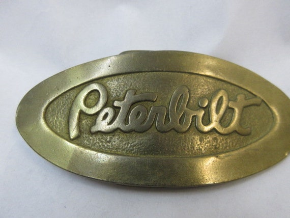 peterbilt belt buckle