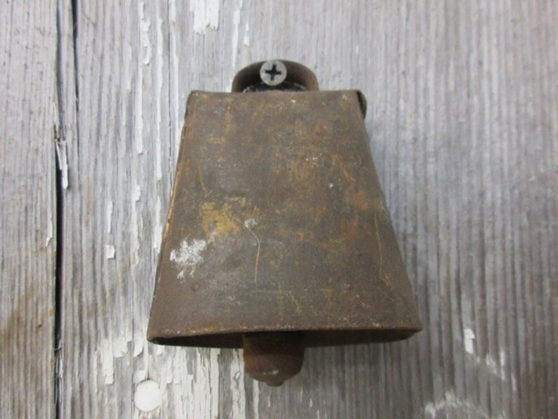 Vintage Cow Bell About 3 1 2 Inches Tall Vintage Farm Find Etsy