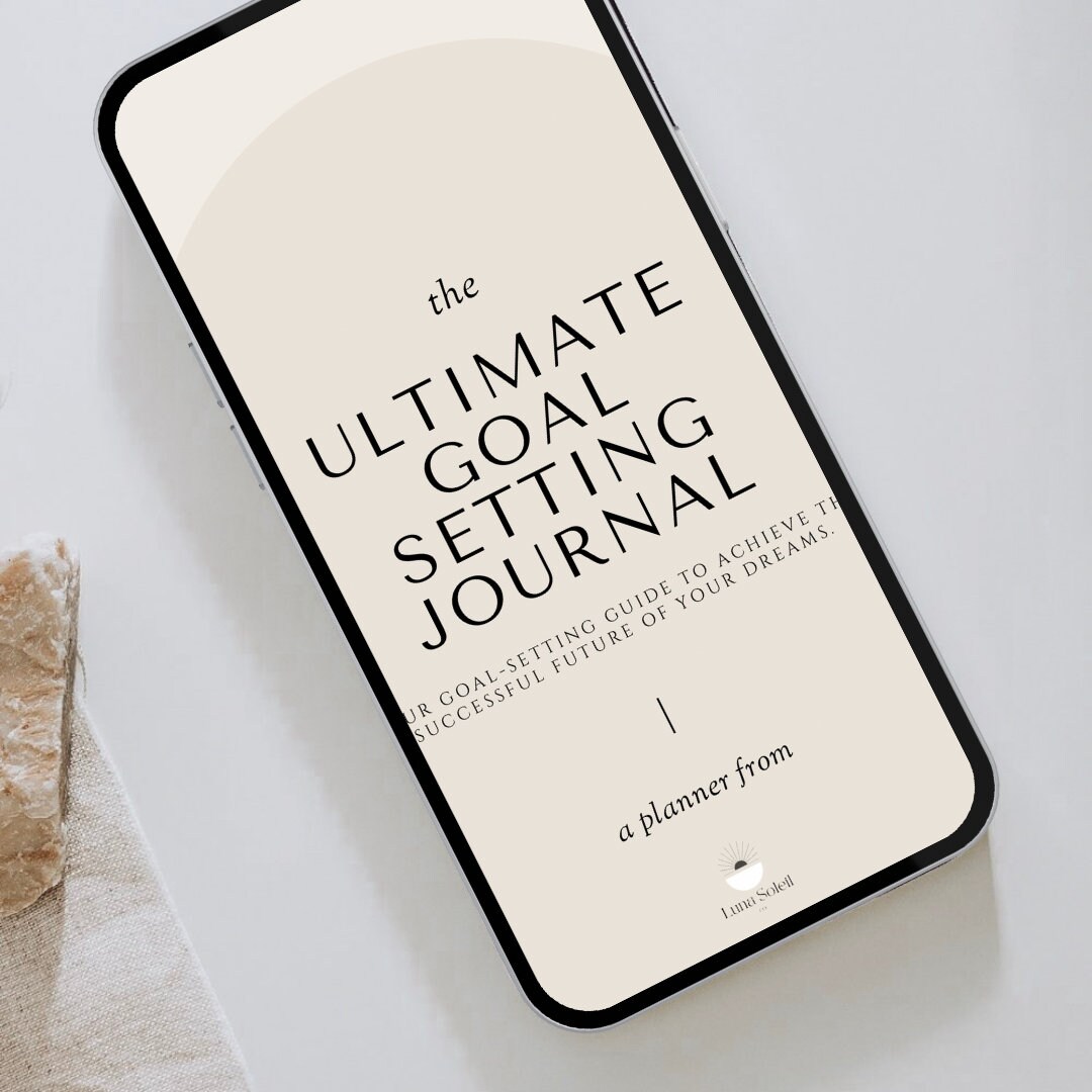 The Ultimate Goal Setting Journal | Digital Journal | MRR | DFY Journal ...