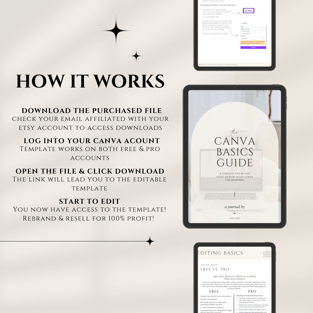 Canva Basics Guide | MRR | Canva User Guide PLR | Done for You Digital ...