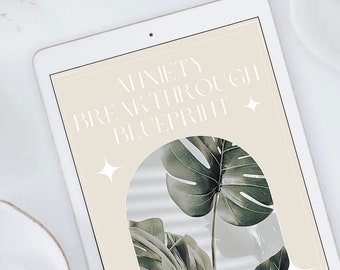 Anxiety Breakthrough Blueprint Digital Journal | Master Resell Rights | PLR Digital Products | Resell Planner | Digital Journal | MRR