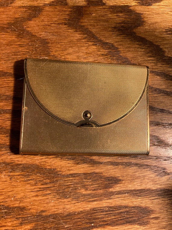 Vintage c.1960's Lady's Goldtone Coty Face Powder Com… Gem