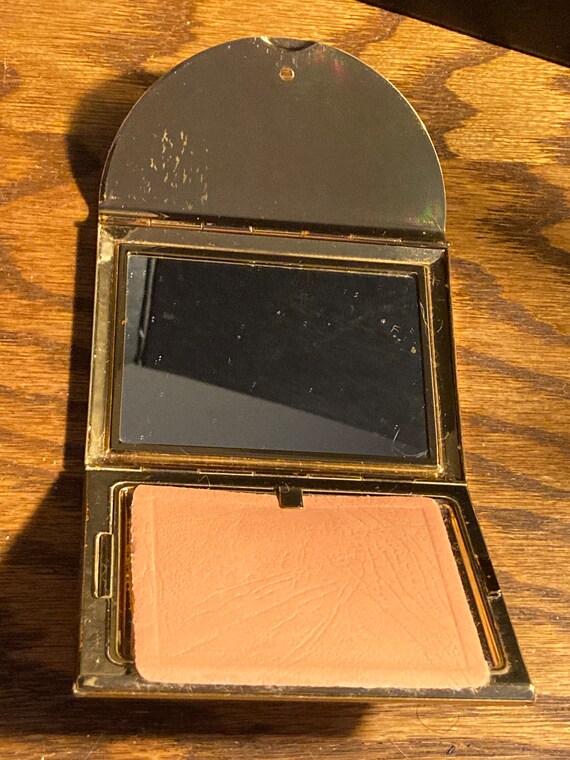 Vintage c.1960's Lady's Goldtone Coty Face Powder Com… Gem