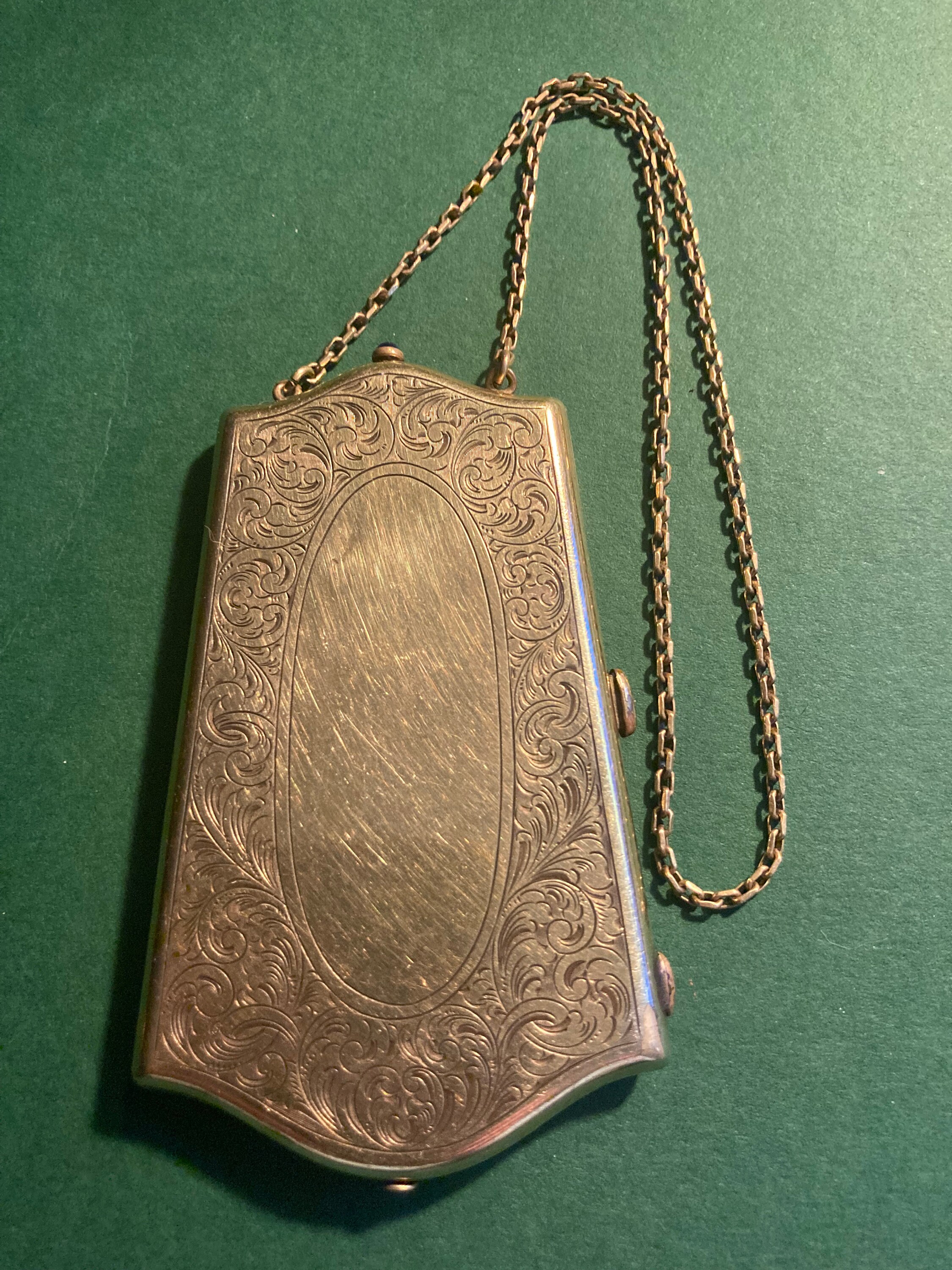 Antique 14KT Gold Compact and Lipstick Holder Set and a 14KT Scent Bottle  (Lot 2131 - Estate Jewelry & FashionNov 21, 2018, 6:00pm)