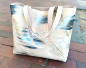 Roomy large leather tote bag 16 W x 14 H x 8 D, Oversized work and travel computer bag, Large shopping bag, Sturdy leather laptop bag