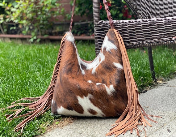 Myra Bag female Aqua Hand-Tooled Bag Upcycled Cotton & Cowhide Leather  S-2856: Handbags: Amazon.com