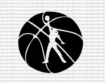 Girls Basketball Svg Etsy