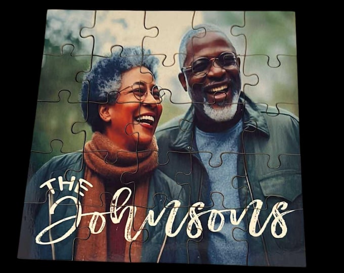 Photo Personalized Puzzle | Custom Puzzle | 25 Piece Puzzle | Jigsaw Puzzle