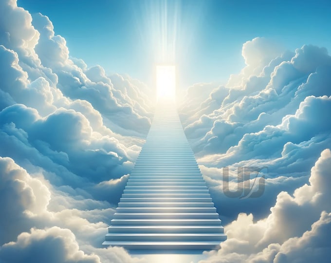 Stairway to Heaven Background | Memorial Clouds (PNG Files)