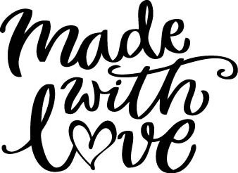 Download Made with love svg png Nursery file | Etsy