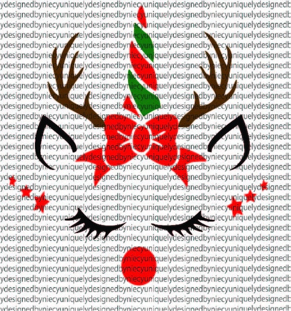 Download Unicorn Svg Christmas Unicorn Rudolph Svg Png Eps | Etsy