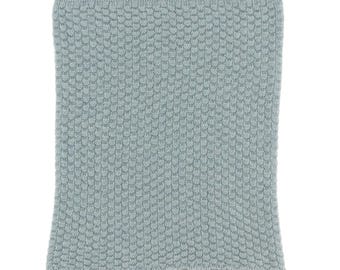 Love Cashmere Moss Stitch 100% Cashmere Snood - made in Scotland