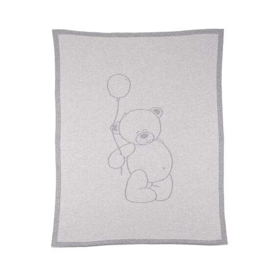 fecha Manta Edredón de Snuggly Recién Nacido Regalo Tedy Bear Personalizada bebé nombre