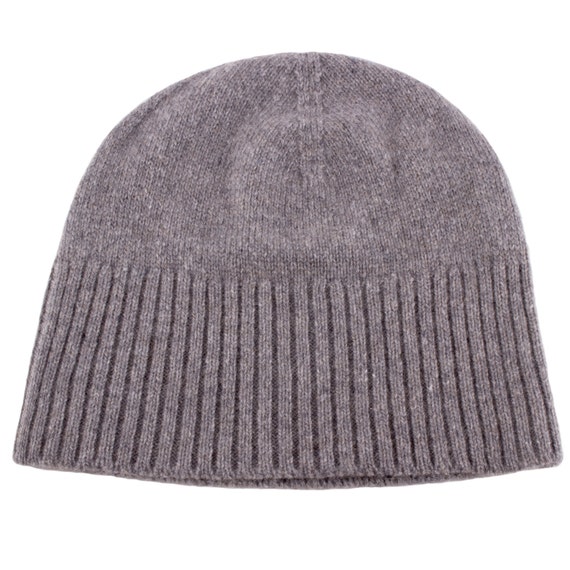 ladies grey beanie hat