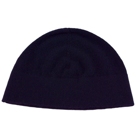 mens navy beanie hat