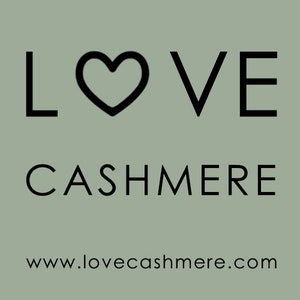Ladies Designer 100% Cashmere Poncho 'Light Natural' handmade in Scotland by Love Cashmere image 3