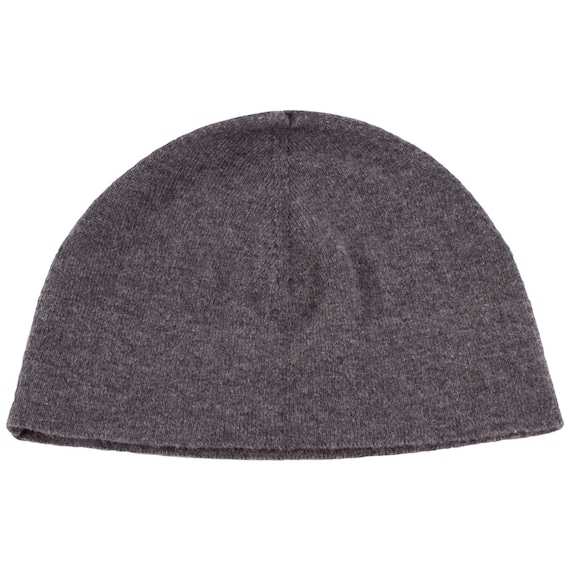 Mens 100% Cashmere Watch Cap Beanie Hat 