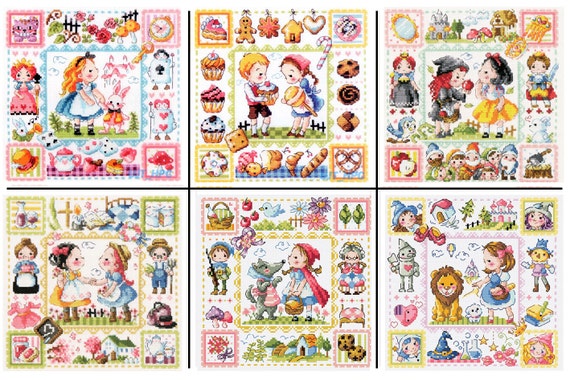 SODAstitch SO-G131 Fairy Tale Land 2 cross stitch pattern or kit