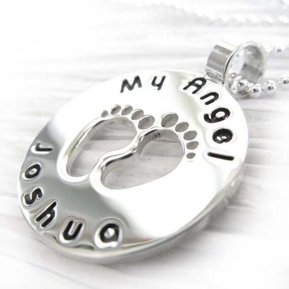 Collar De Bebe Conmemorativo De La Pera Infantil Angel Baby Etsy