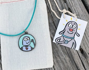 Robot necklace!