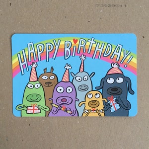 Alles Gute zum Geburtstag Postkarte!