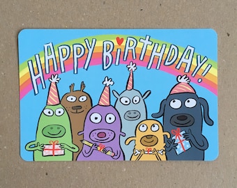 Happy Birthday Postcard!