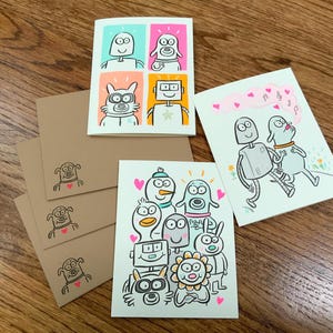 Biglietto d'auguri Robot Dreams - Confezione assortita!